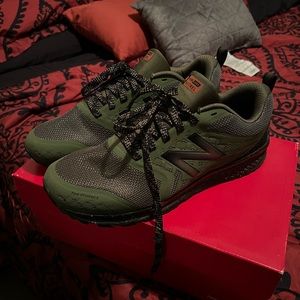 New Balance Olive Trail Runners